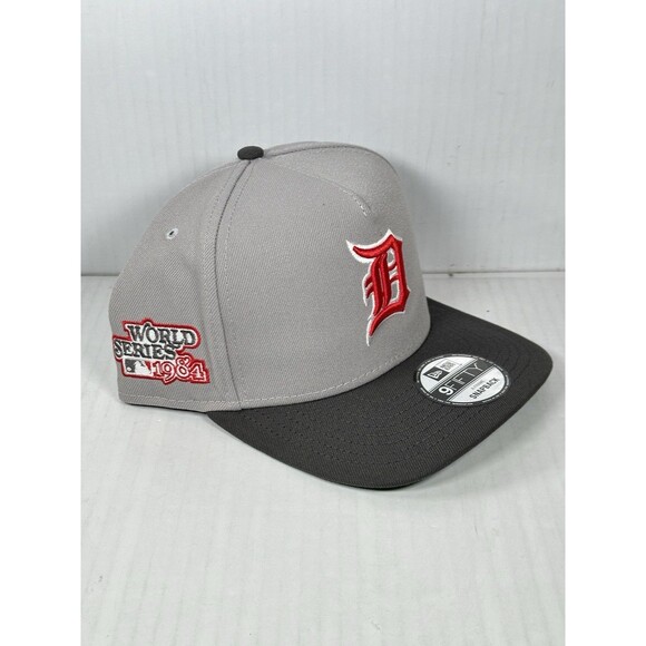 New Era 9FIFTY A-Frame Detroit Tigers 1984 World Series Snapback Hat Cap Patch - Picture 2 of 5